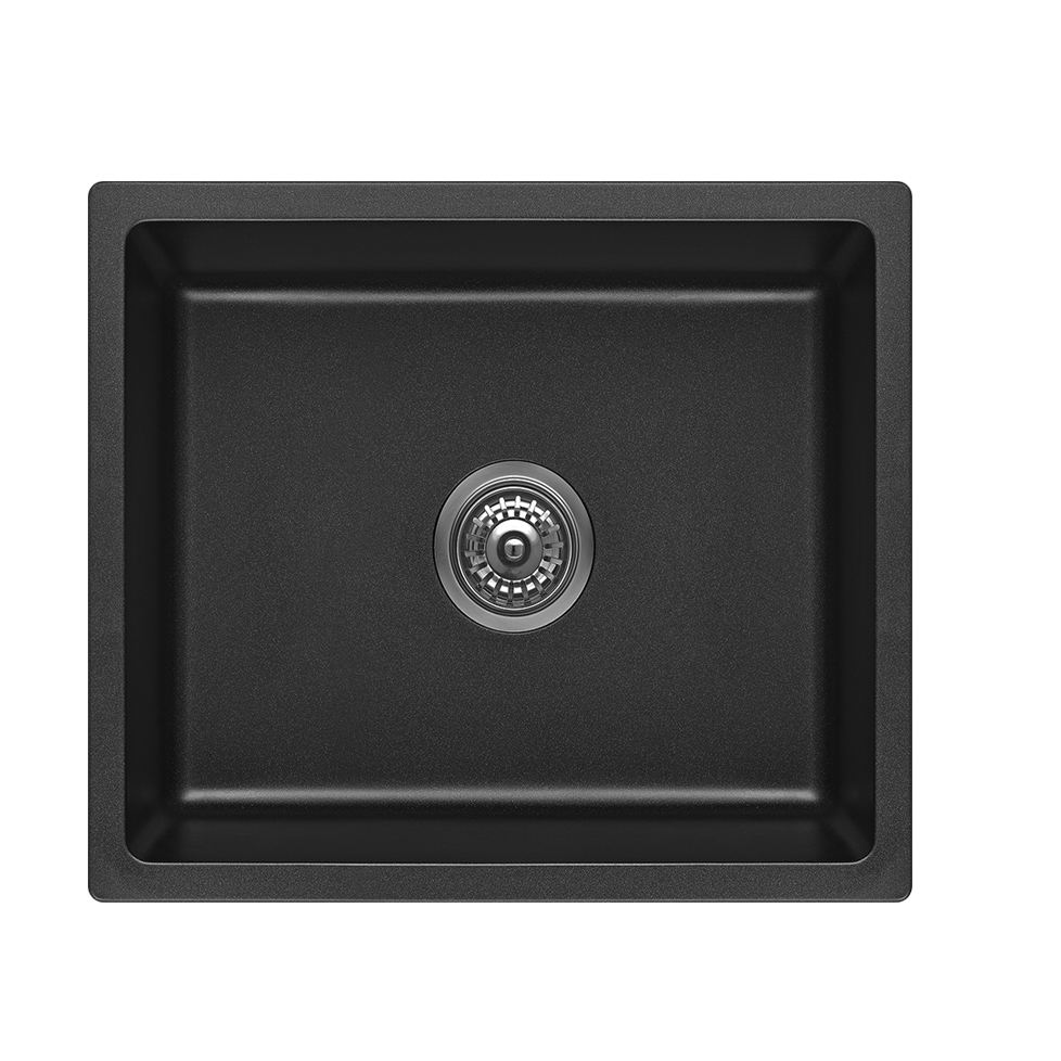 Fomos Black Granite Stone Composite Sink