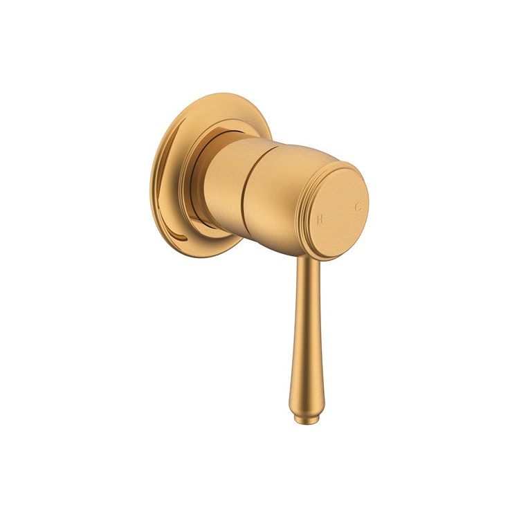 Bloom Wall Mixer Brushed Brass, Architectural Designer Products