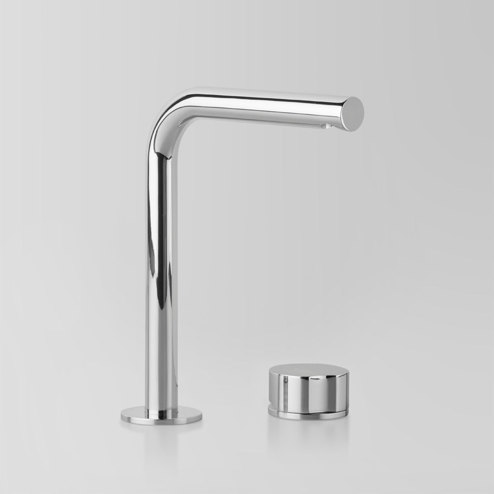 Assemble Basin Set with Volume Control Mixer, 150mm Swivel Spout - Knurled Mixer