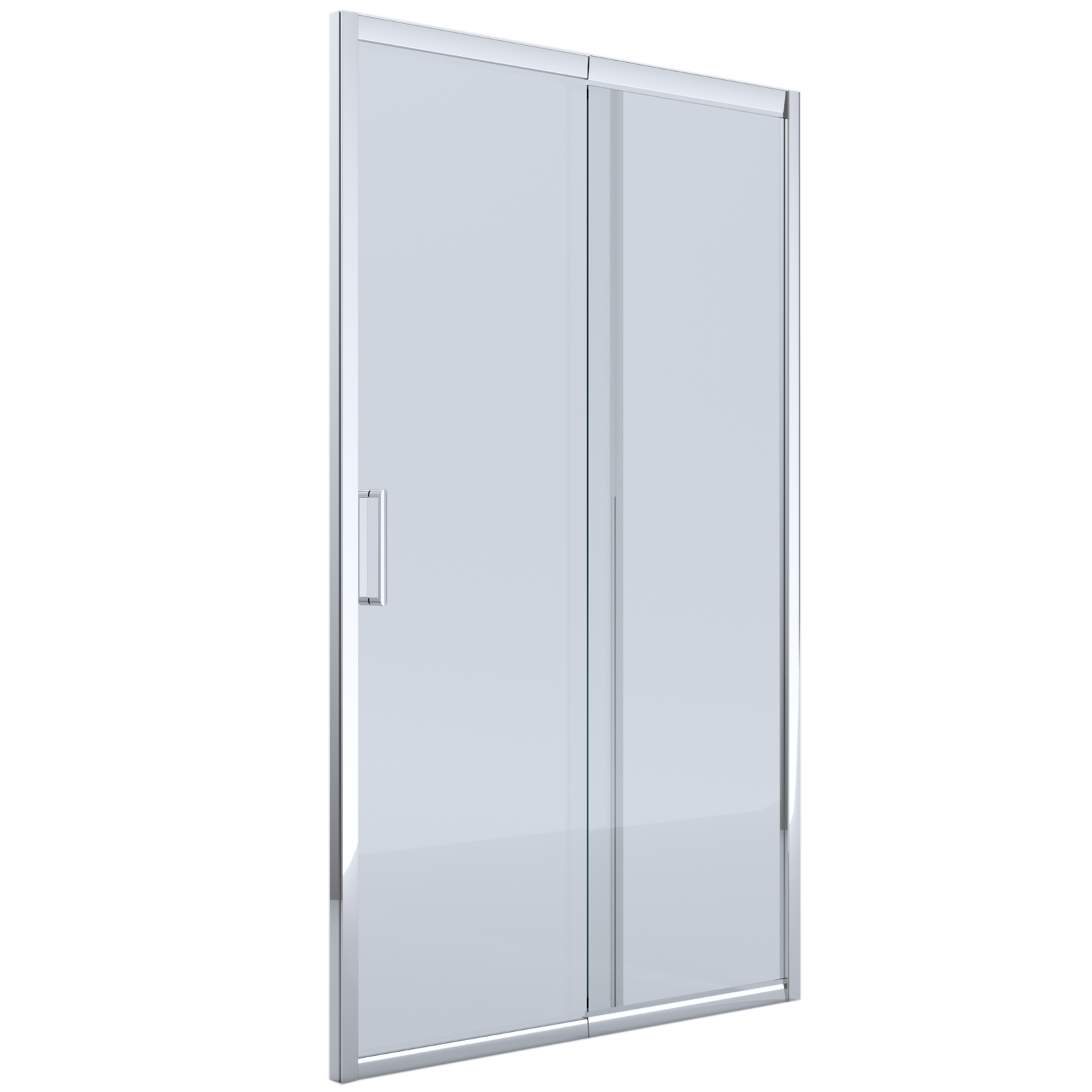 Miramar Front Only Semi-Framed Sliding Shower Screen