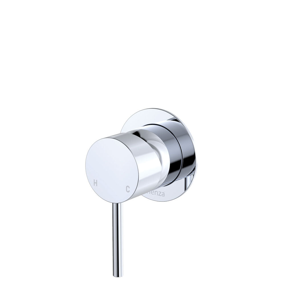 Kaya Wall Mixer, Small Round Plate