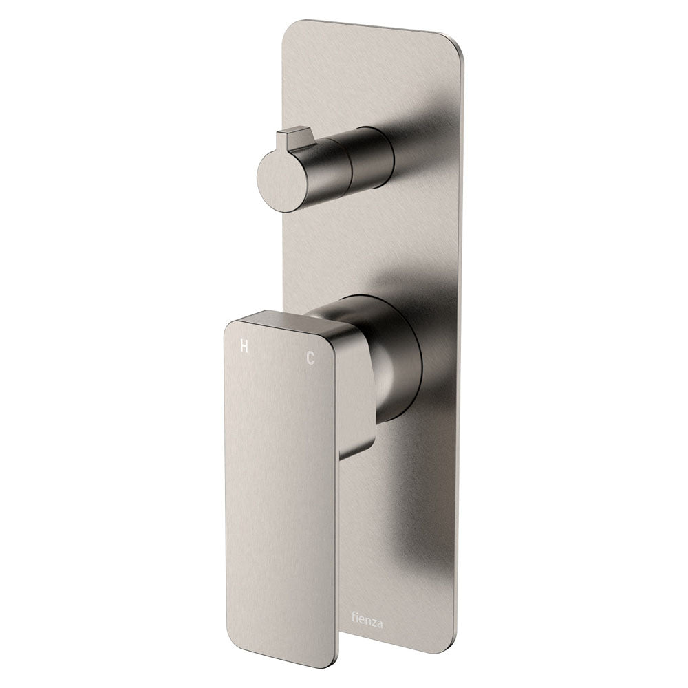 Tono Wall Diverter Mixer, Rectangular Plate