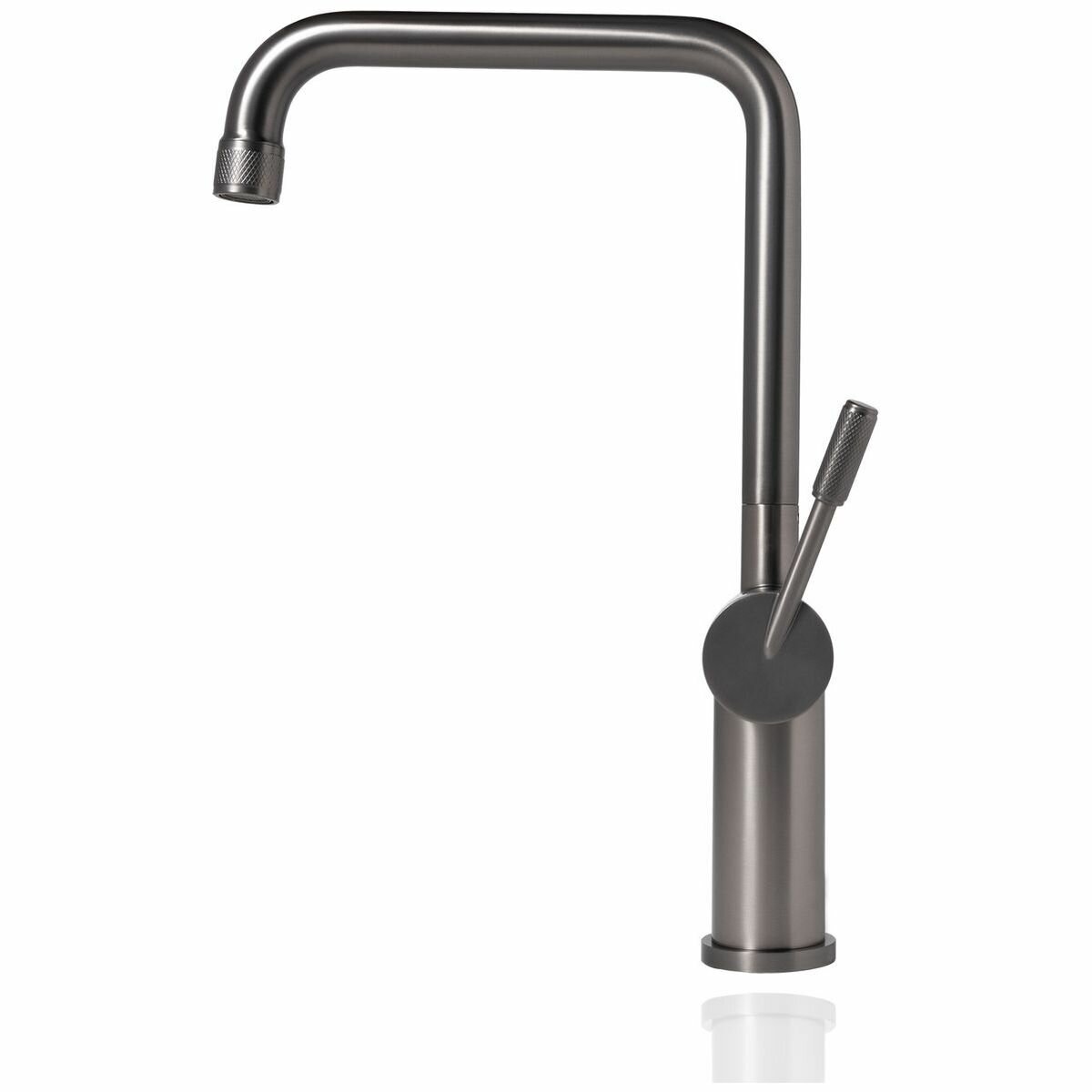 Titan Square Gooseneck Kitchen Mixer