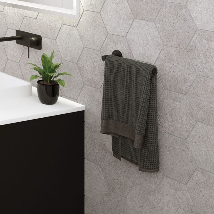 Kaya Hand Towel Rail / Toilet Roll Holder