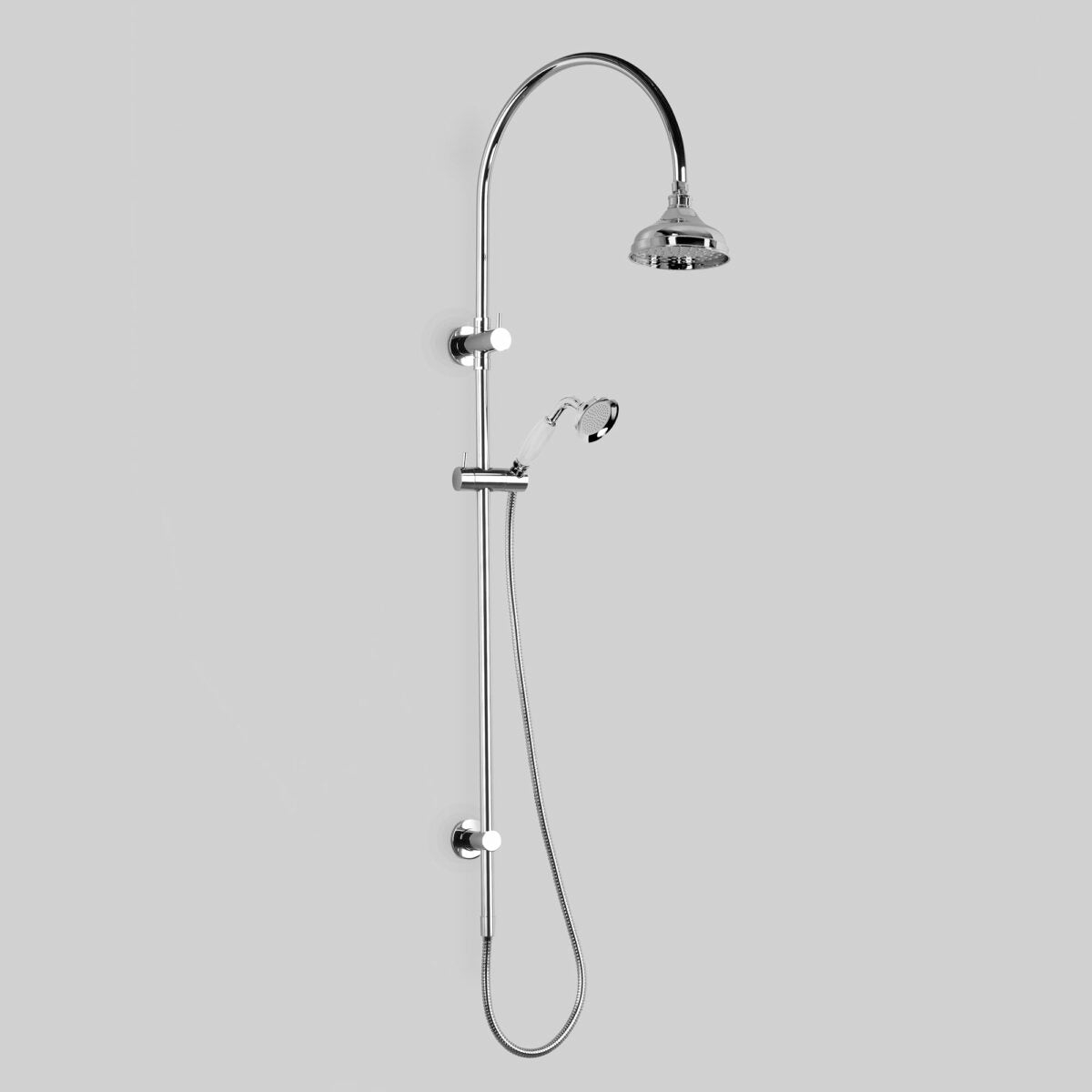 Olde English Signature Exposed Shower with Integrated Diverter, 150mm Rose & Handpiece