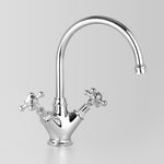 Classic Mixer with 200mm Swivel Spout - Cross Handles