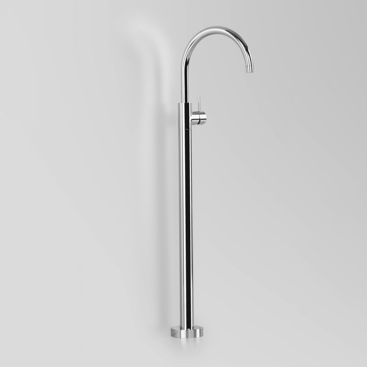 Icon Freestanding Bath Mixer with 242mm Swivel Spout