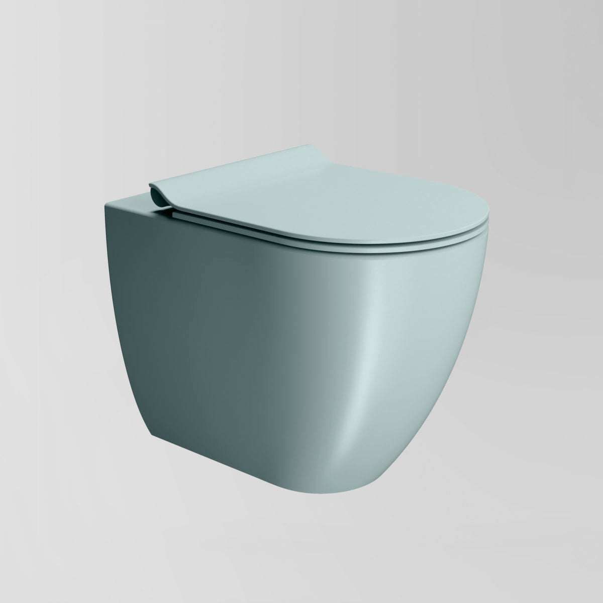 Pura Floor Mounted Swirlflush Toilet Pan with Slim Soft-Close Seat