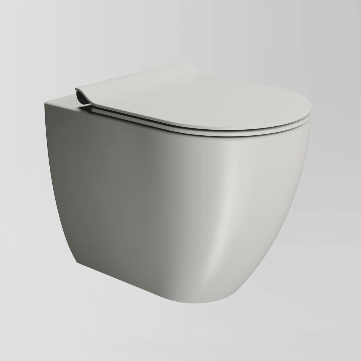 Pura Floor Mounted Swirlflush Toilet Pan with Slim Soft-Close Seat