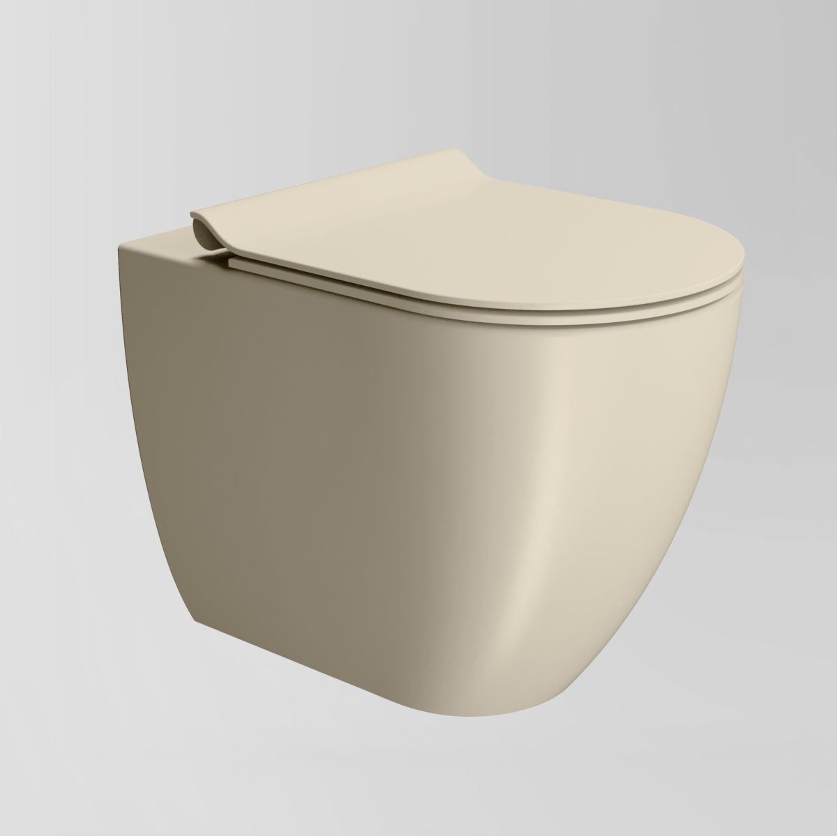 Pura Floor Mounted Swirlflush Toilet Pan with Slim Soft-Close Seat