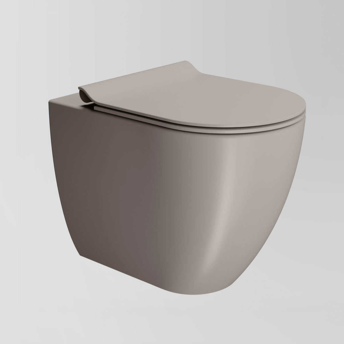 Pura Floor Mounted Swirlflush Toilet Pan with Slim Soft-Close Seat