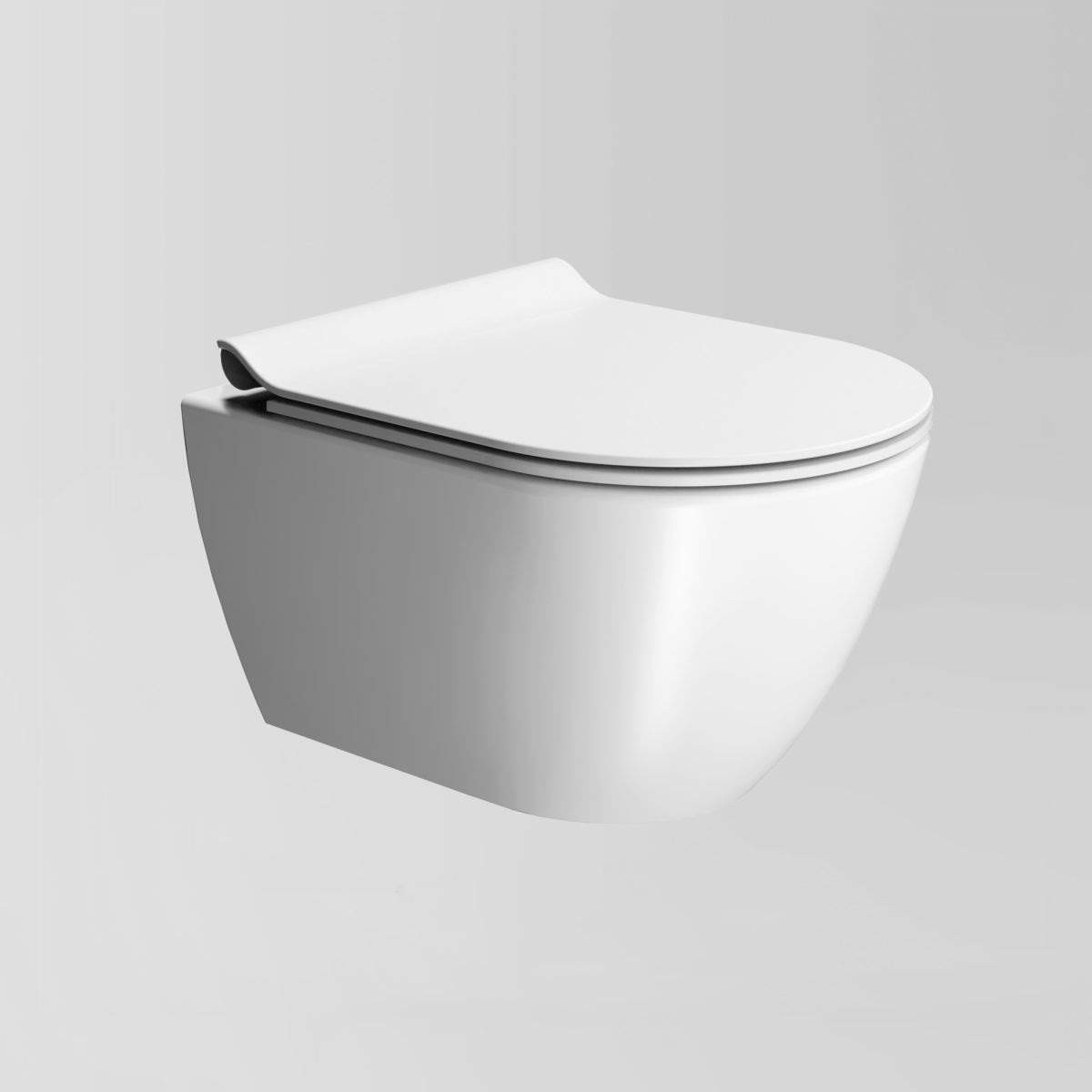 Pura Wall Mounted Swirlflush Toilet Pan with Slim Soft-Close Seat