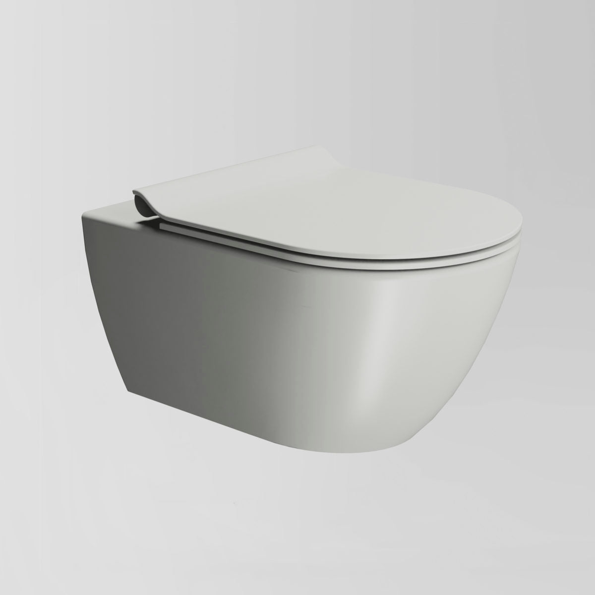 Pura Wall Mounted Swirlflush Toilet Pan with Slim Soft-Close Seat