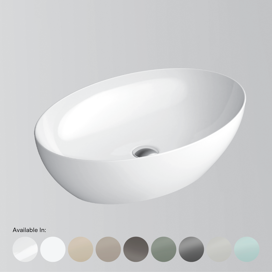 Pura Countertop Oval Washbasin