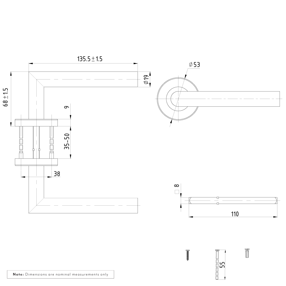 Davis Door Handle