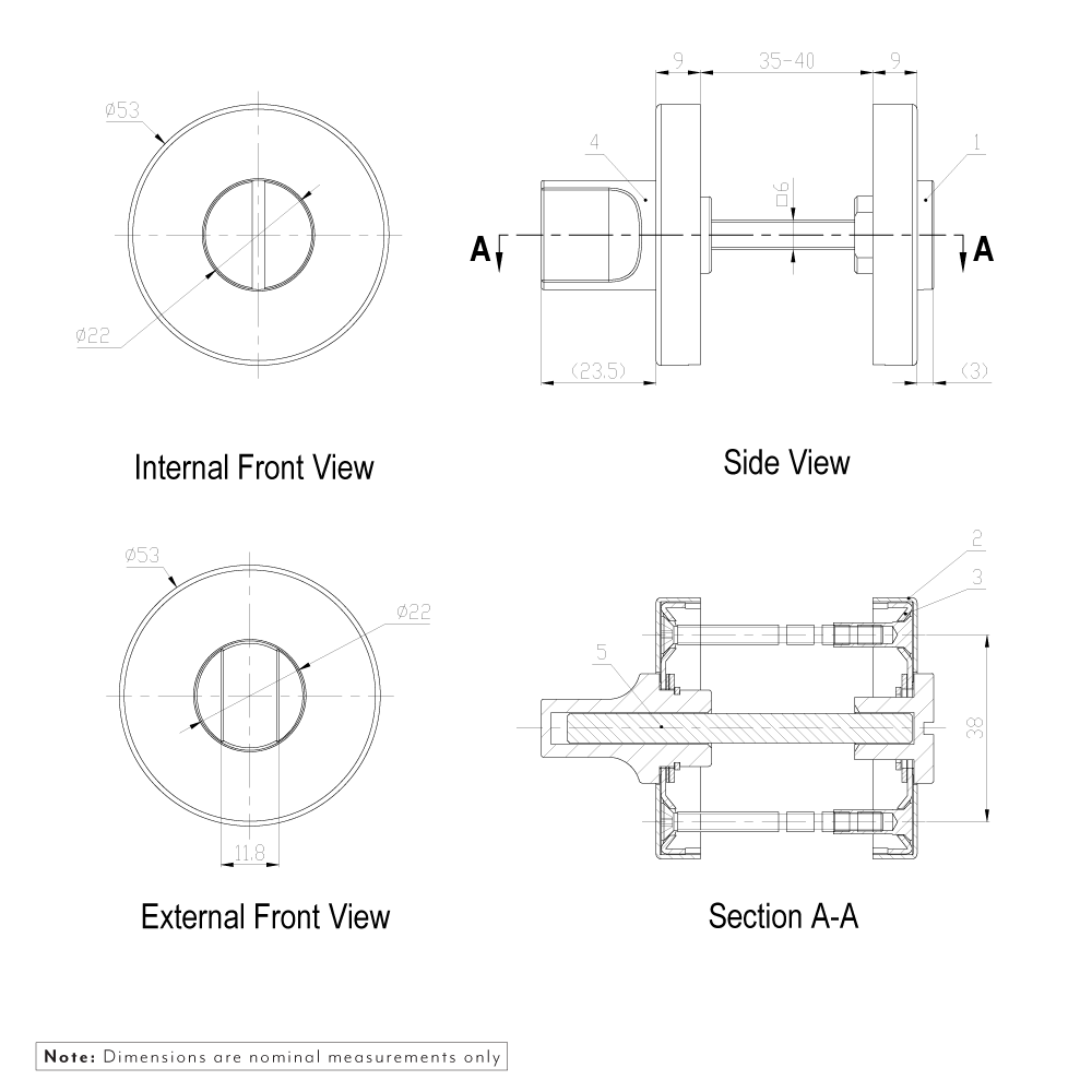 Dion Privacy Snib lock