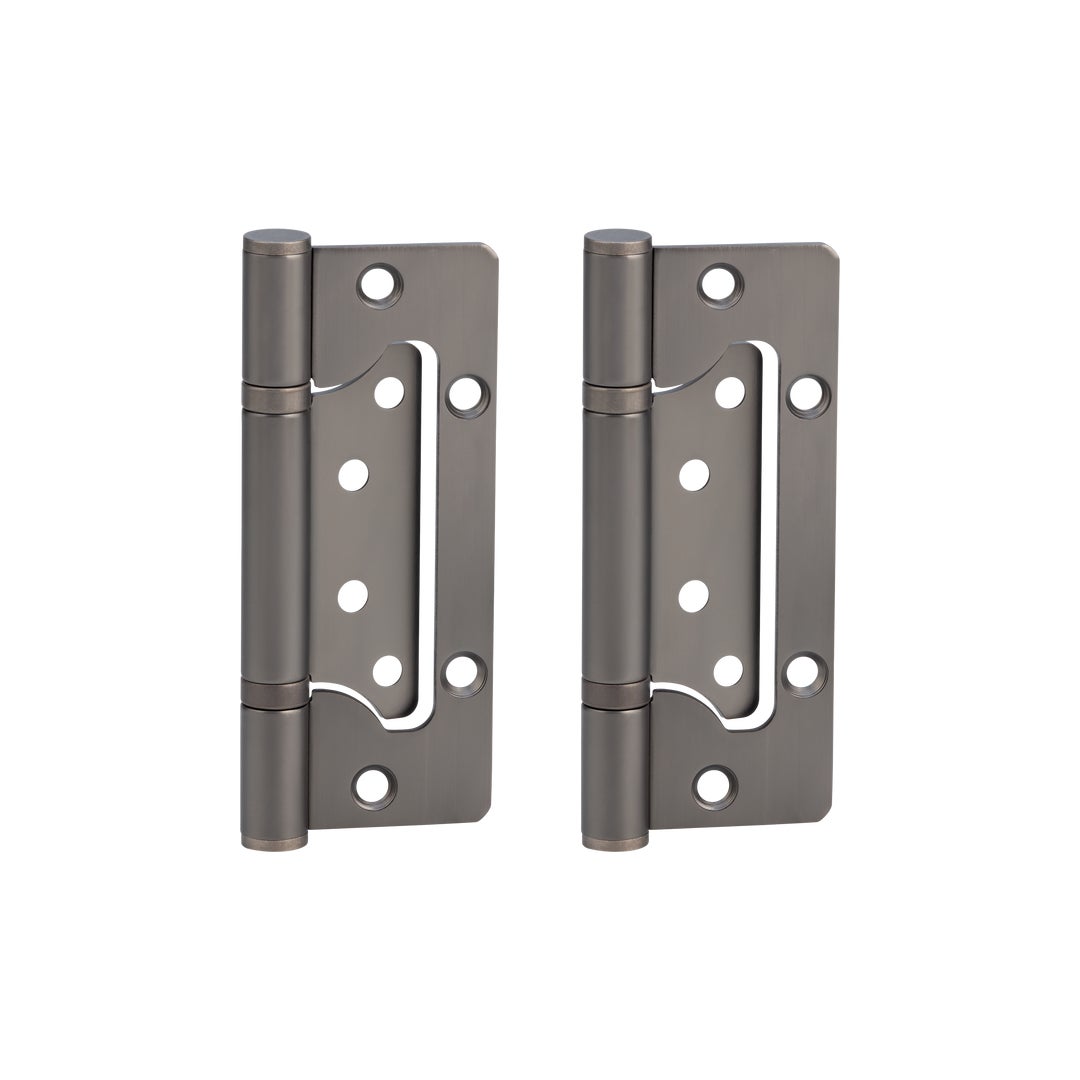 Ellis Flush Door Hinge Pair 130mm