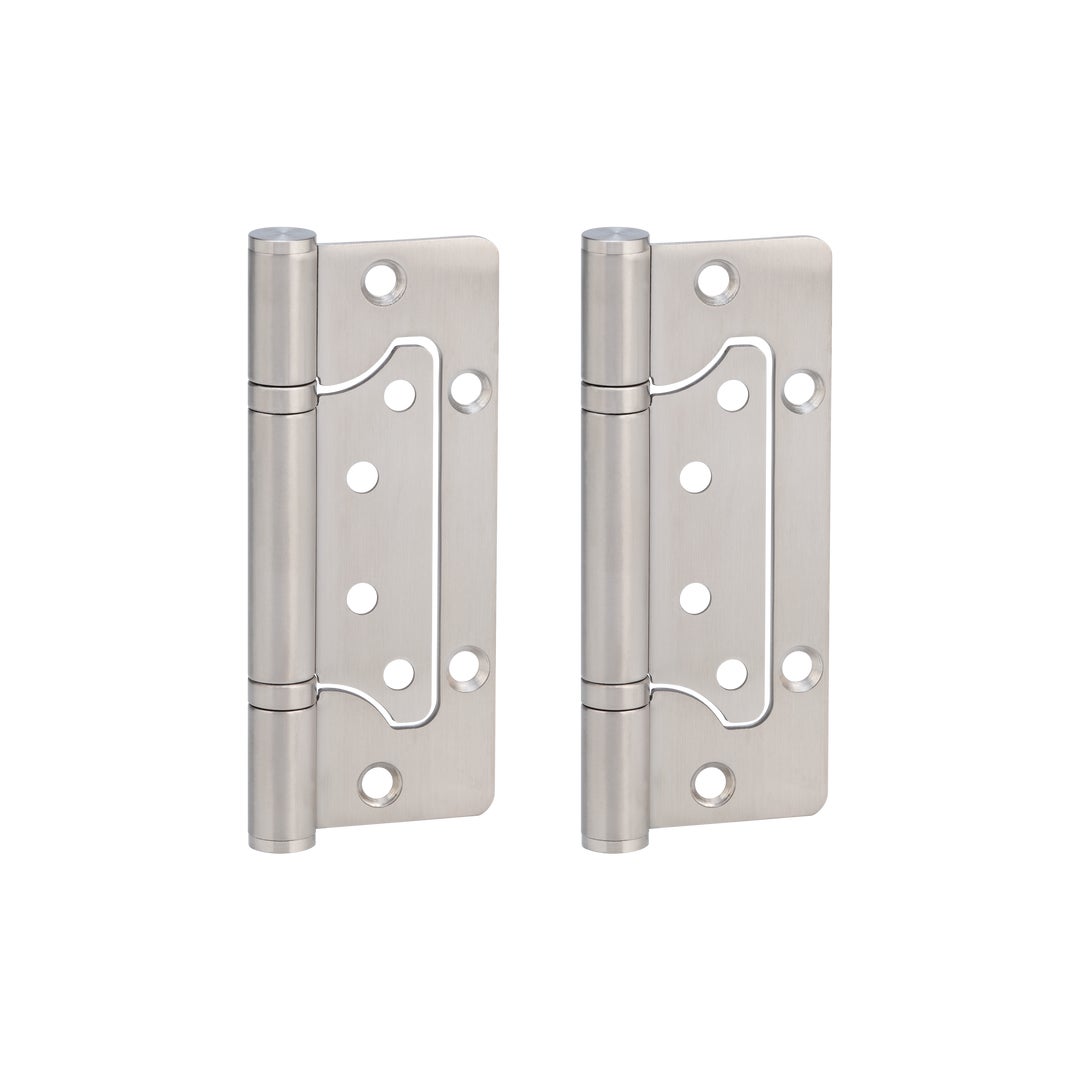 Ellis Flush Door Hinge Pair 130mm