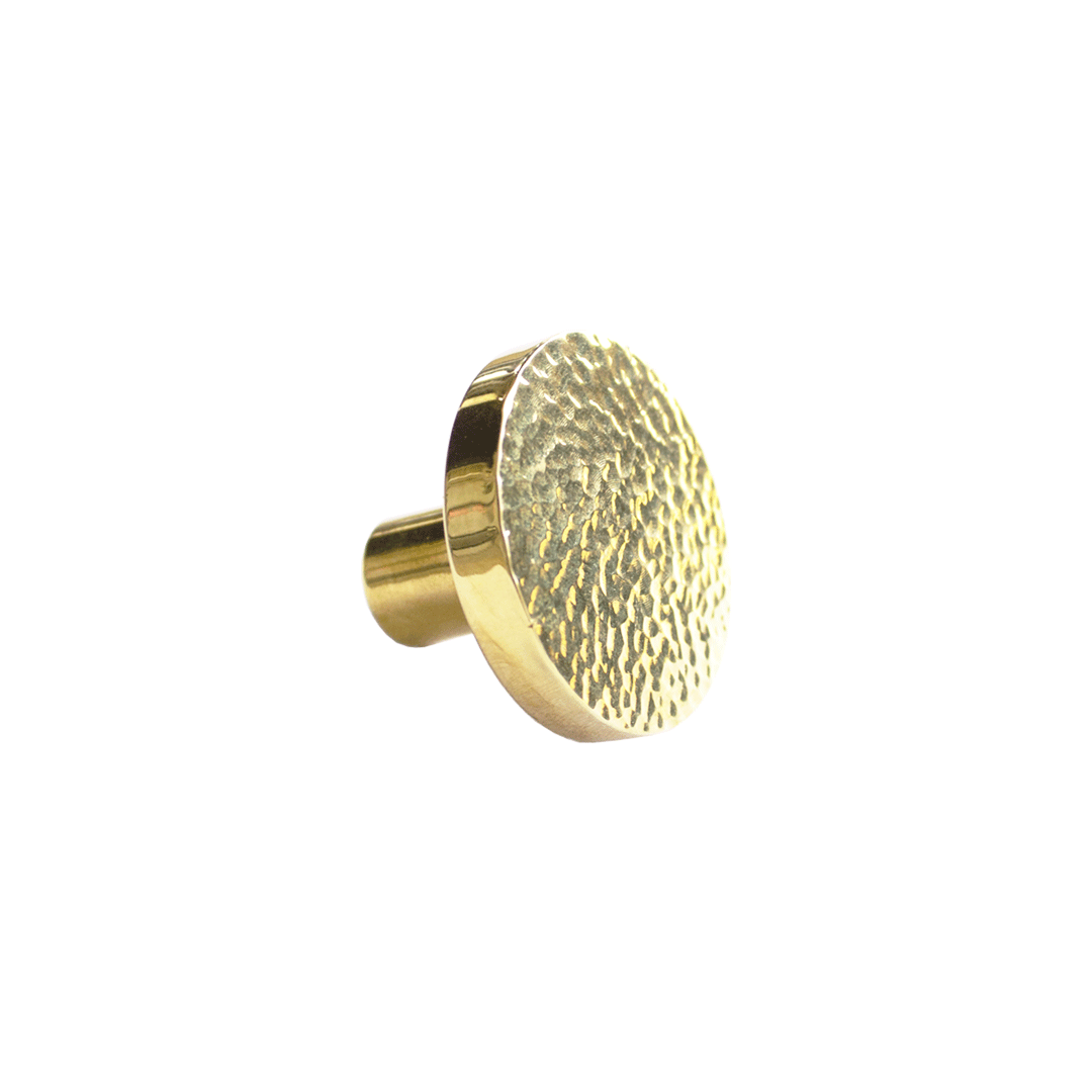 Havana Round Cabinetry Knob - Brushed Brass (DN)