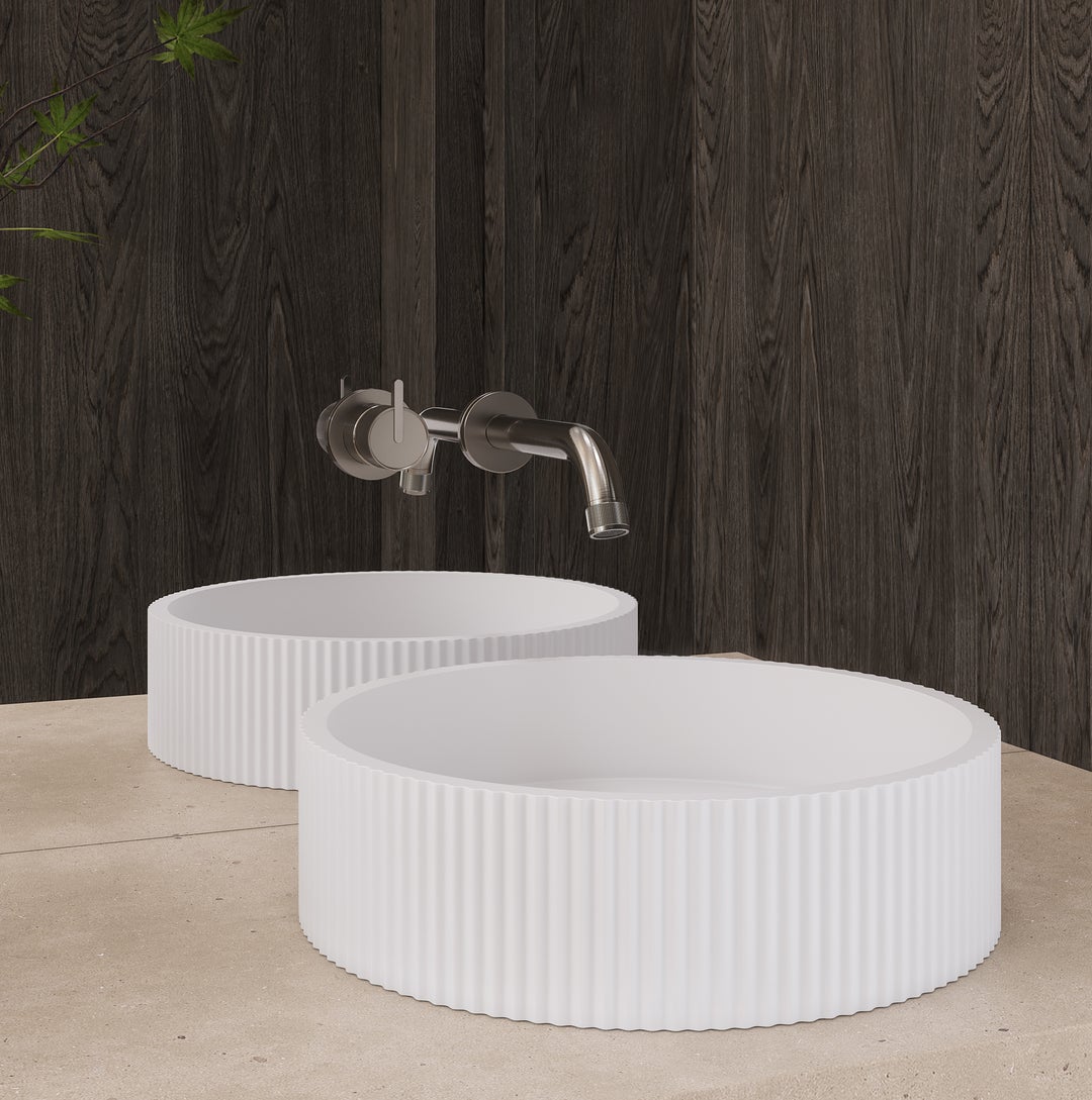 Namika Basin Sink – Matte White