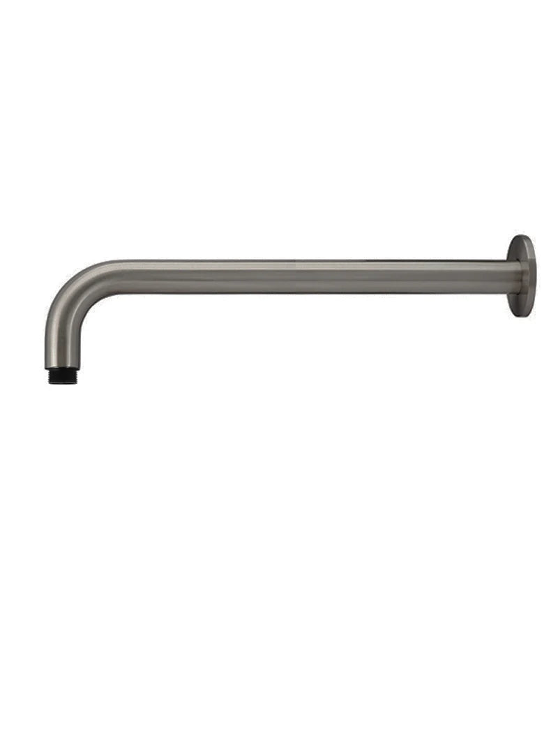 Round Wall Shower Curved Arm 400mm