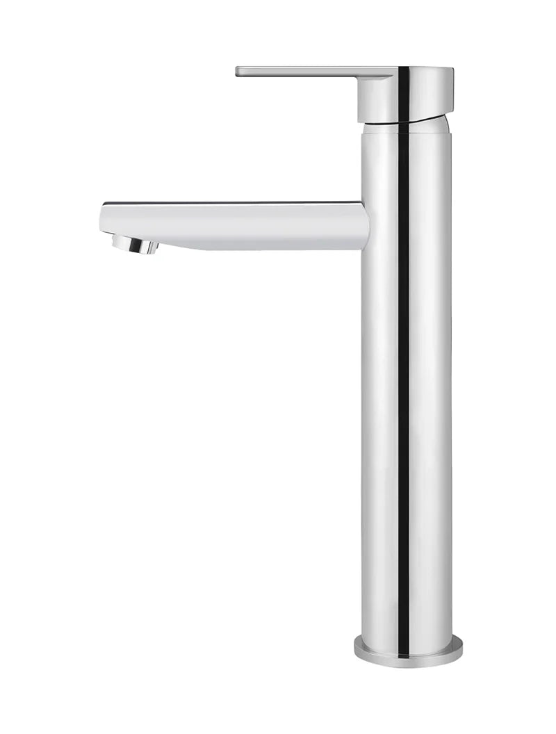 Round Paddle Tall Basin Mixer