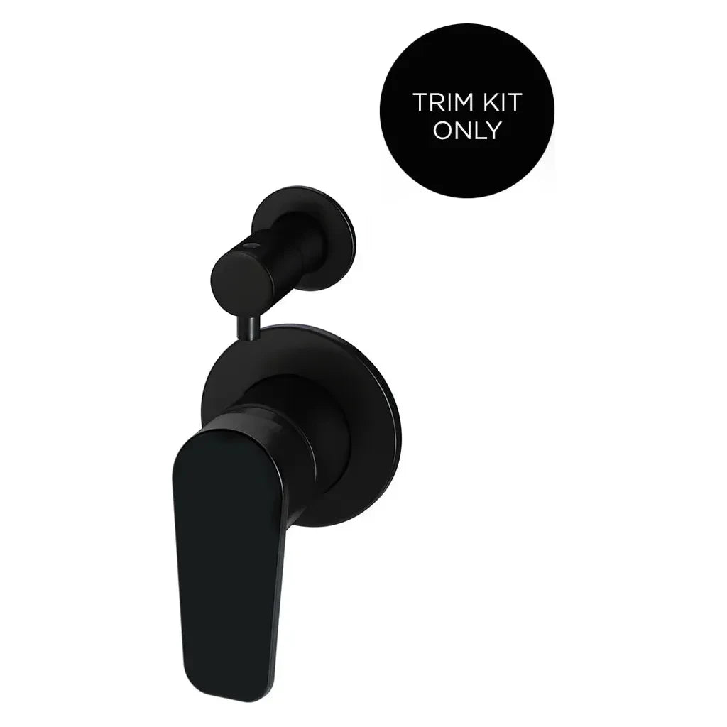 Round Diverter Mixer Paddle Handle Trim Kit (In-wall Body Not Included)