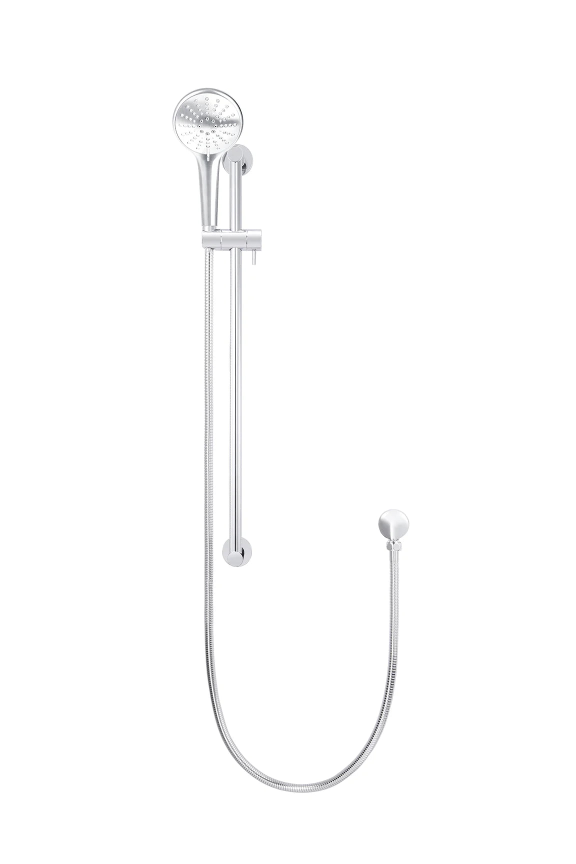 Round Hand Shower On Rail Column With Three Functions