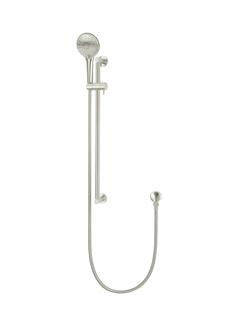 Round Hand Shower On Rail Column With Three Functions