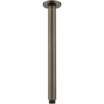 Northcote Antique Brass Round Ceiling Shower Arm 300mm