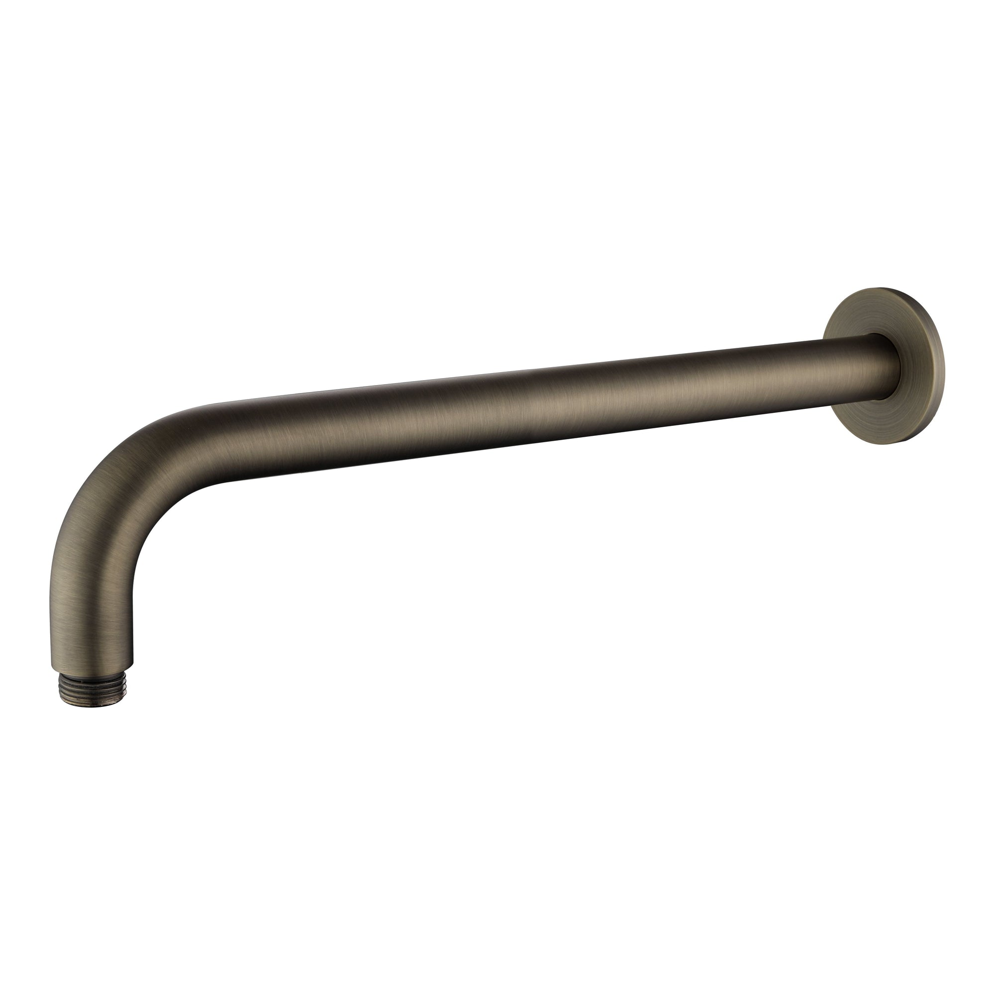 Northcote Antique Brass Round Shower Arm 300mm