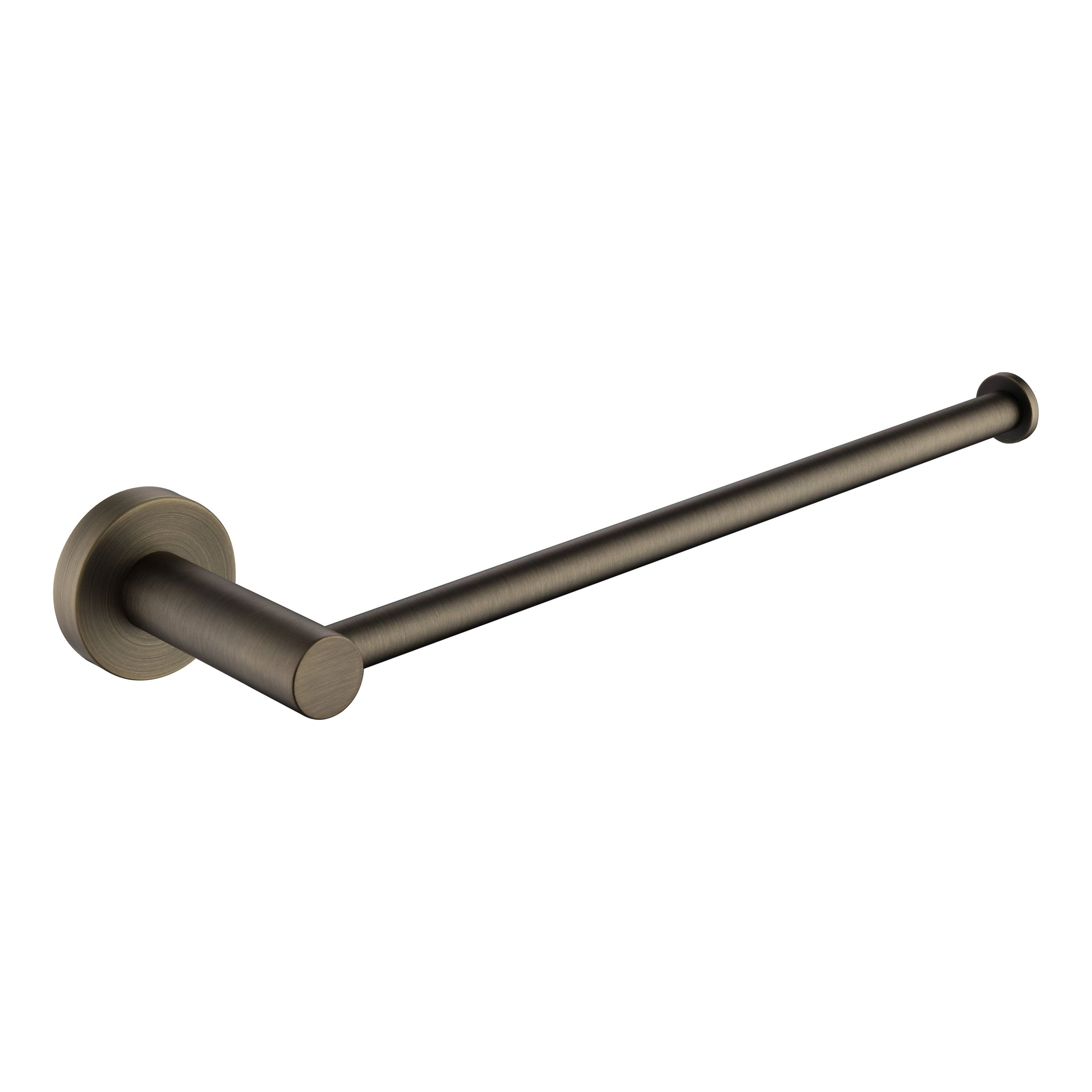 Northcote Antique Brass Round Guest Towel Rail