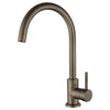 Northcote Antique Brass Kitchen/Laundry Gooseneck Mixer