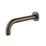 Northcote Antique Brass Round Bath Spout