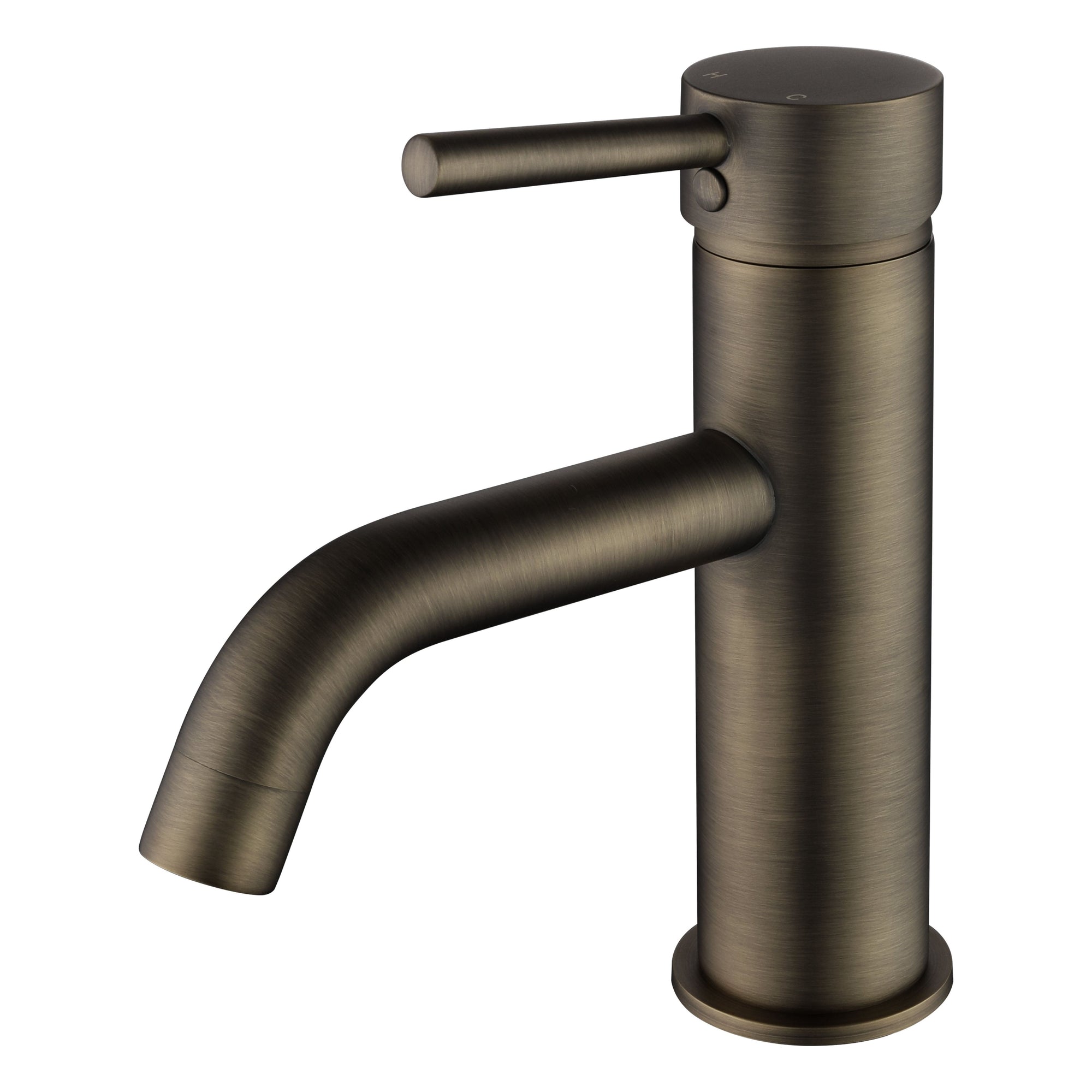 Northcote Antique Brass Basin Mixer