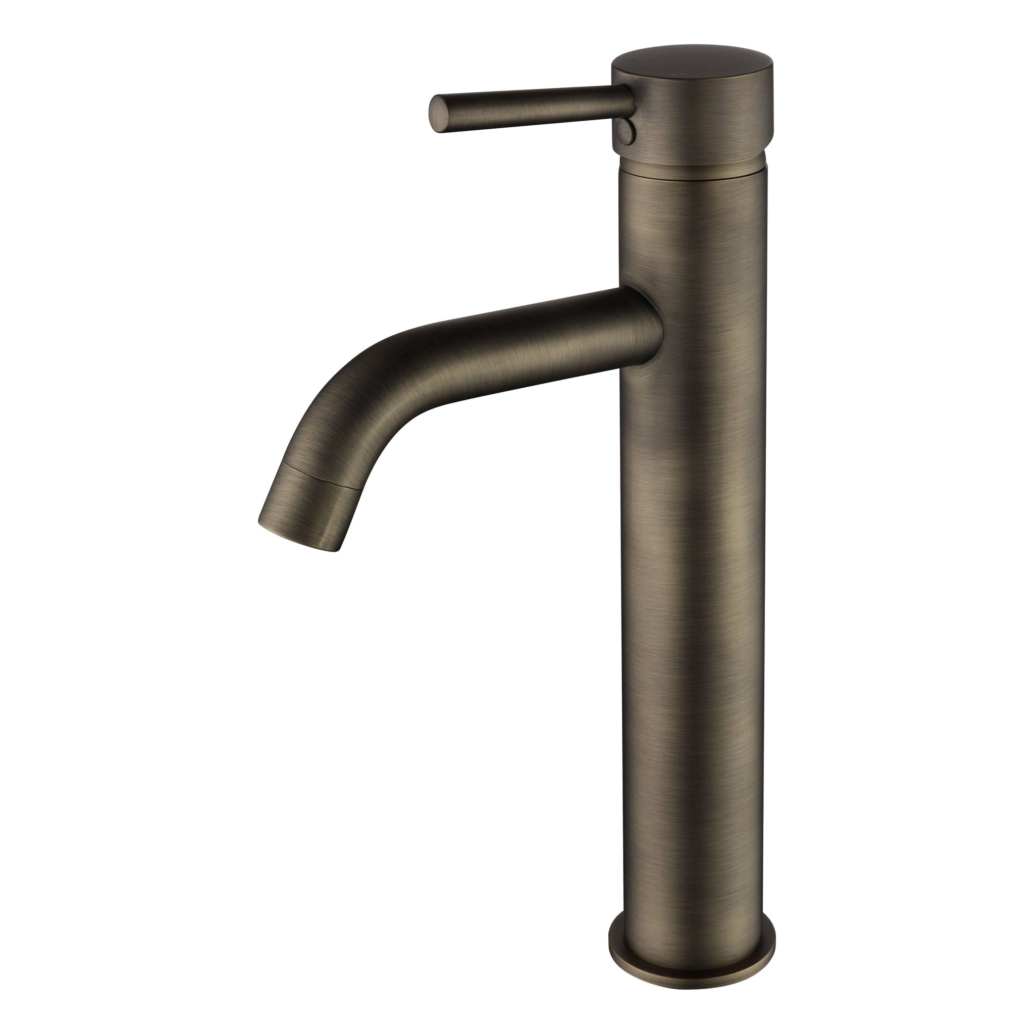 Northcote Antique Brass Tall Basin Mixer