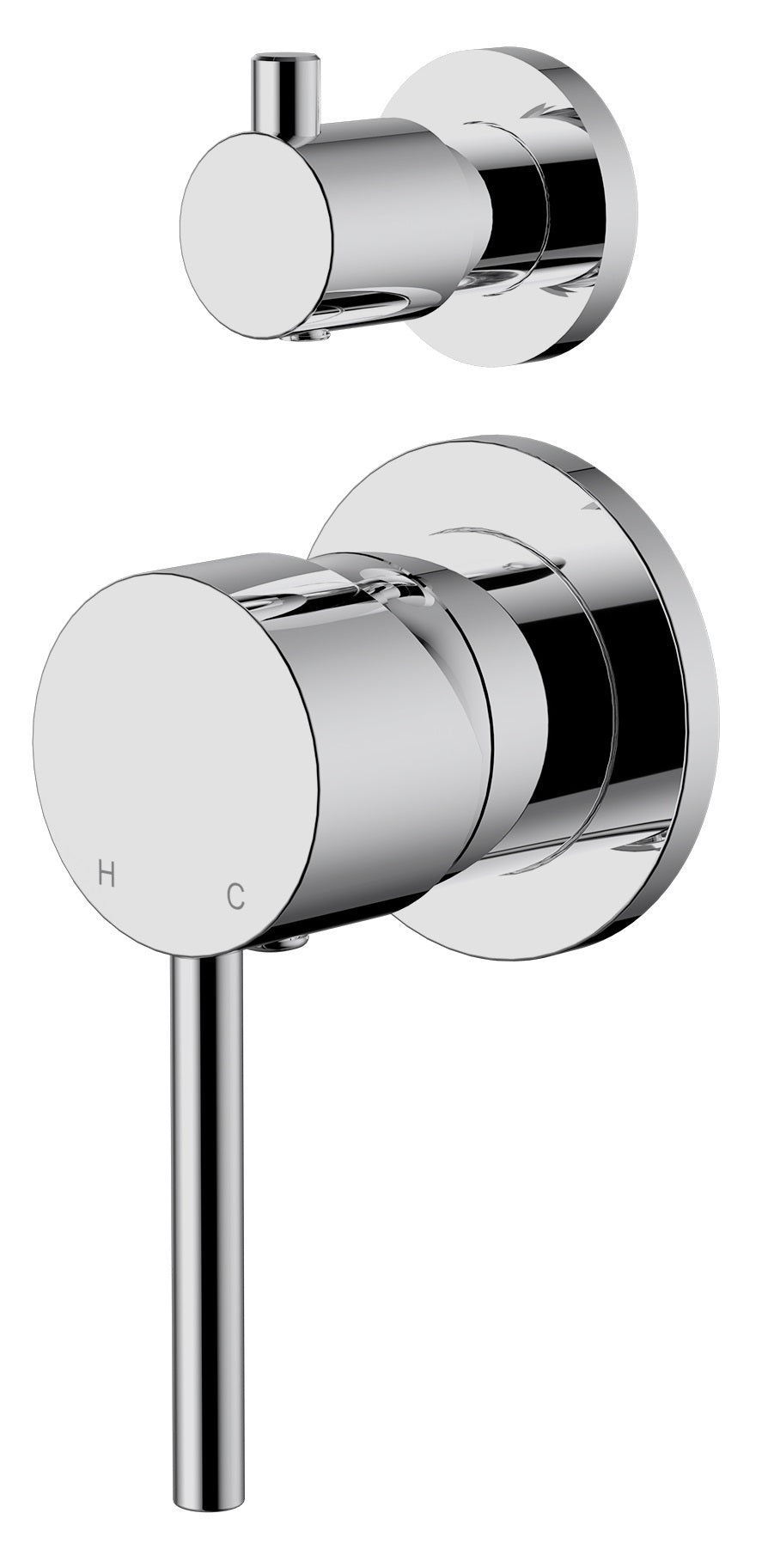 Icon Round Shower/Bath Diverter Mixer