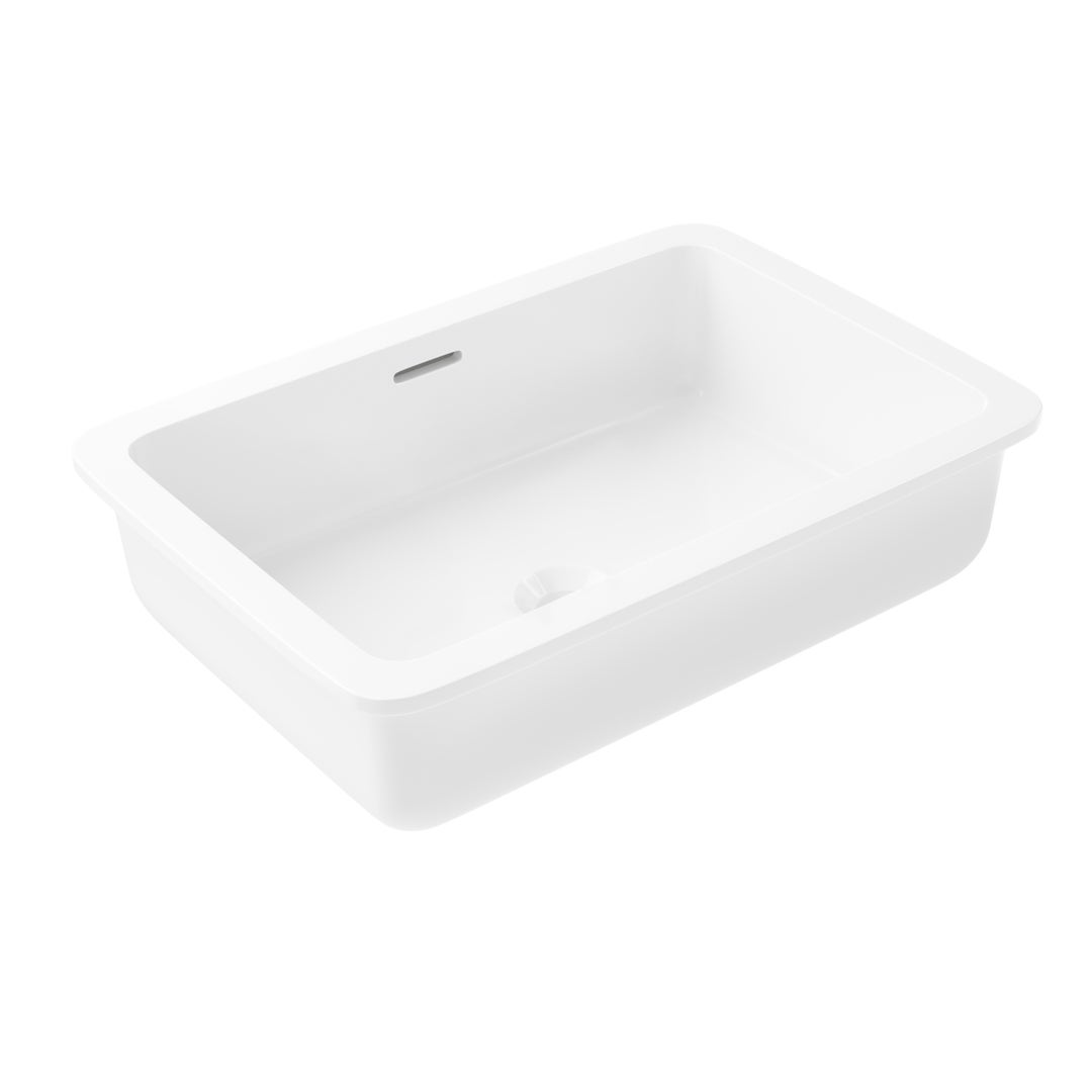 Zuri Rectangle Undercounter Basin 520mm (Large)