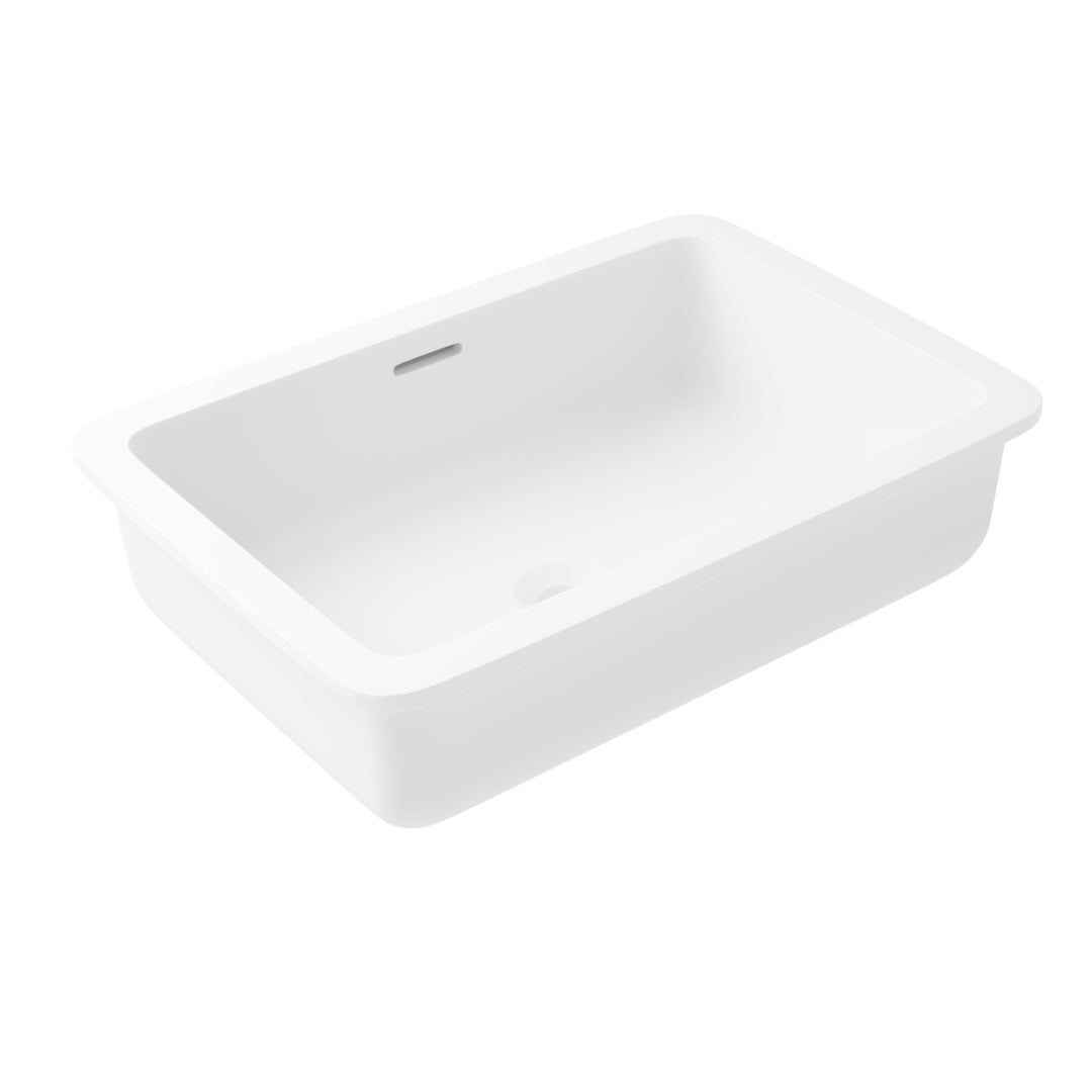 Zuri Rectangle Undercounter Basin 520mm (Large)