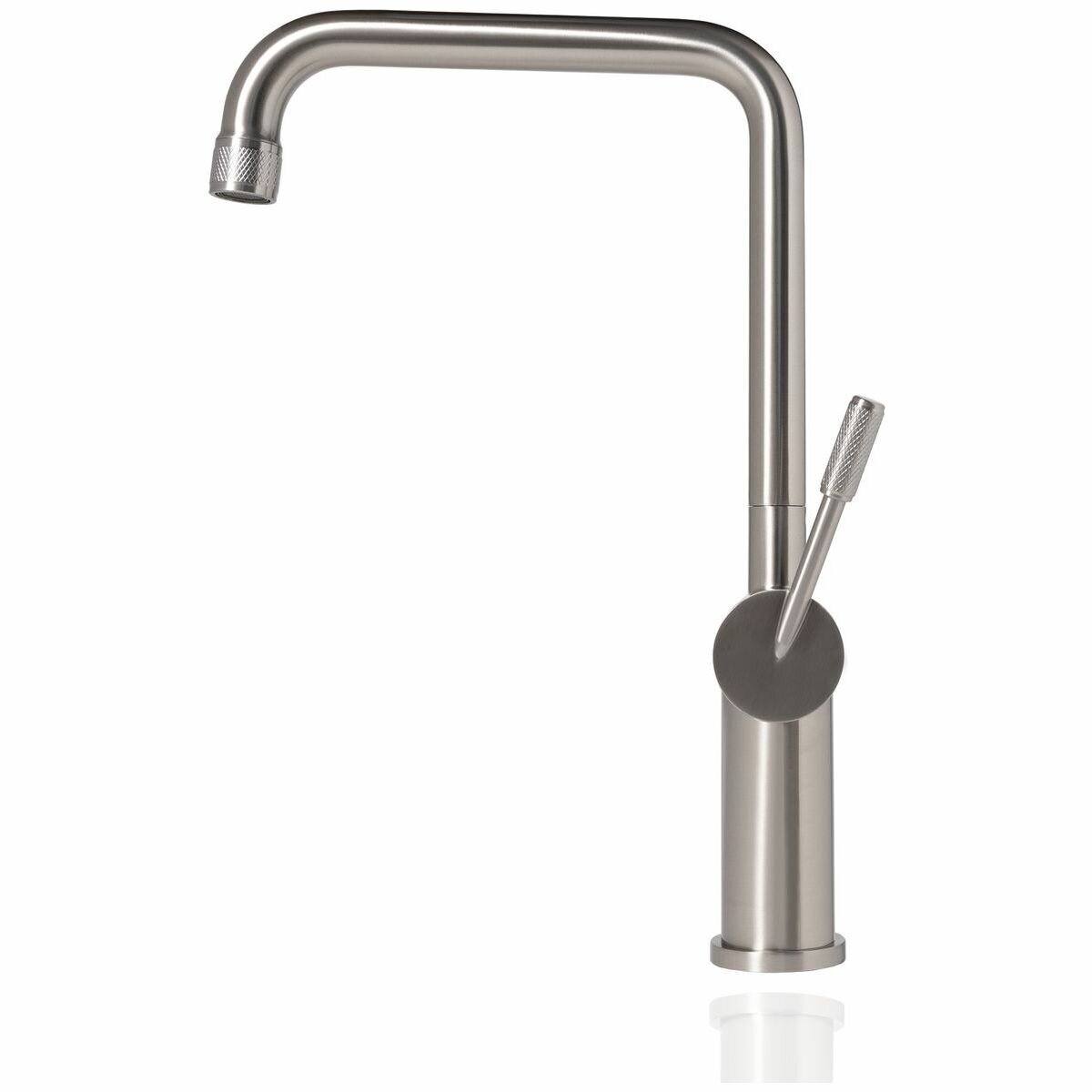 Titan Square Gooseneck Kitchen Mixer