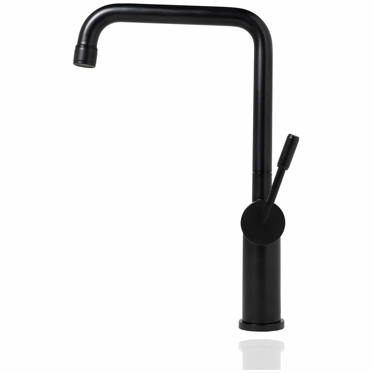 Titan Square Gooseneck Kitchen Mixer