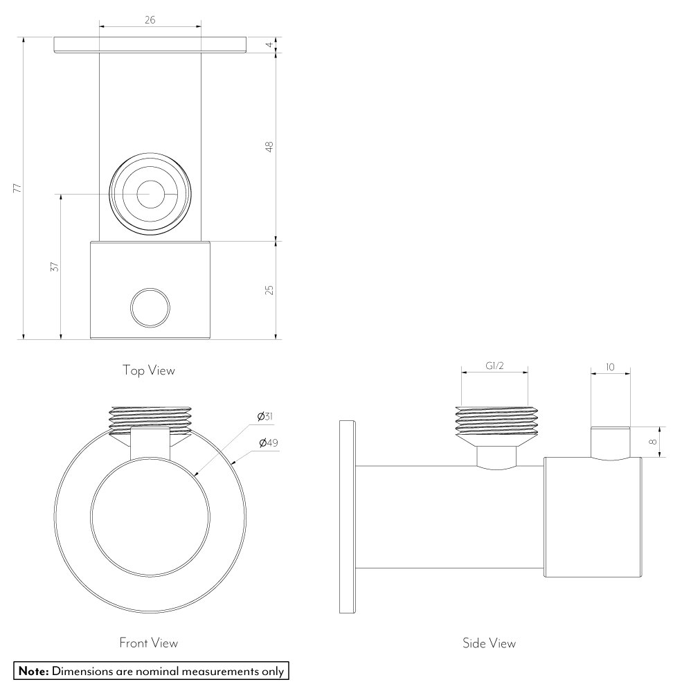 Mini Cistern Stop