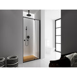 Olivia Front Only Semi-Framed Pivot Shower Screen