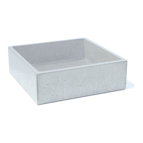 Square Vessel Concrete Basin