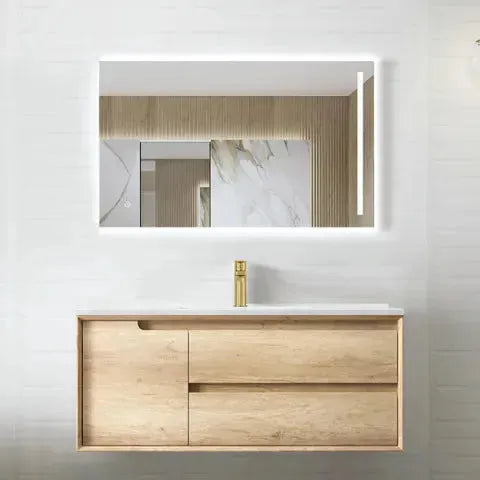 Byron Oak wall hung vanity