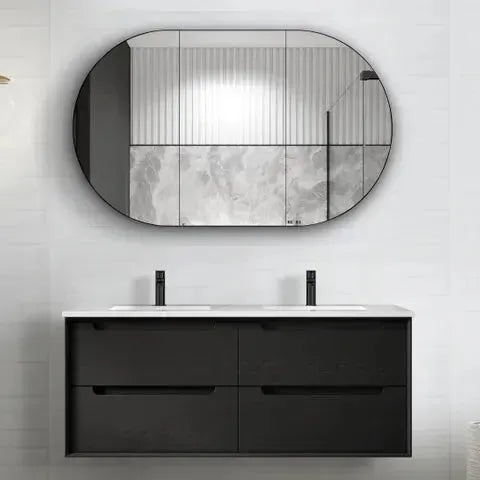 Byron Oak wall hung vanity