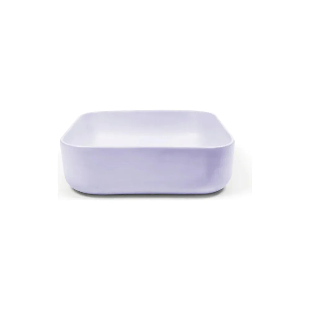 Lilac surface mount cube basin