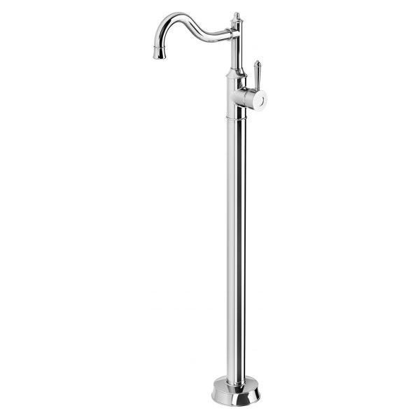 Nostalgia Floor Mounted Bath Mixer Shepherds Crook