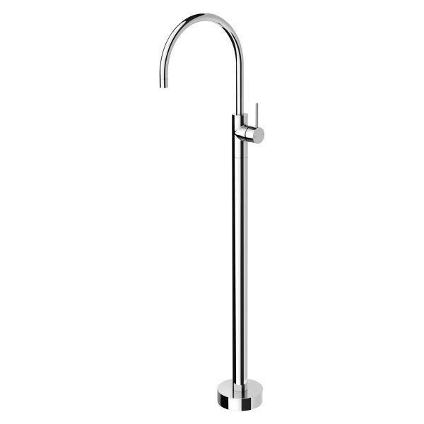 Vivid Slimline Floor Mounted Bath Mixer