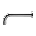 Vivid Wall Bath Outlet 200mm Curved